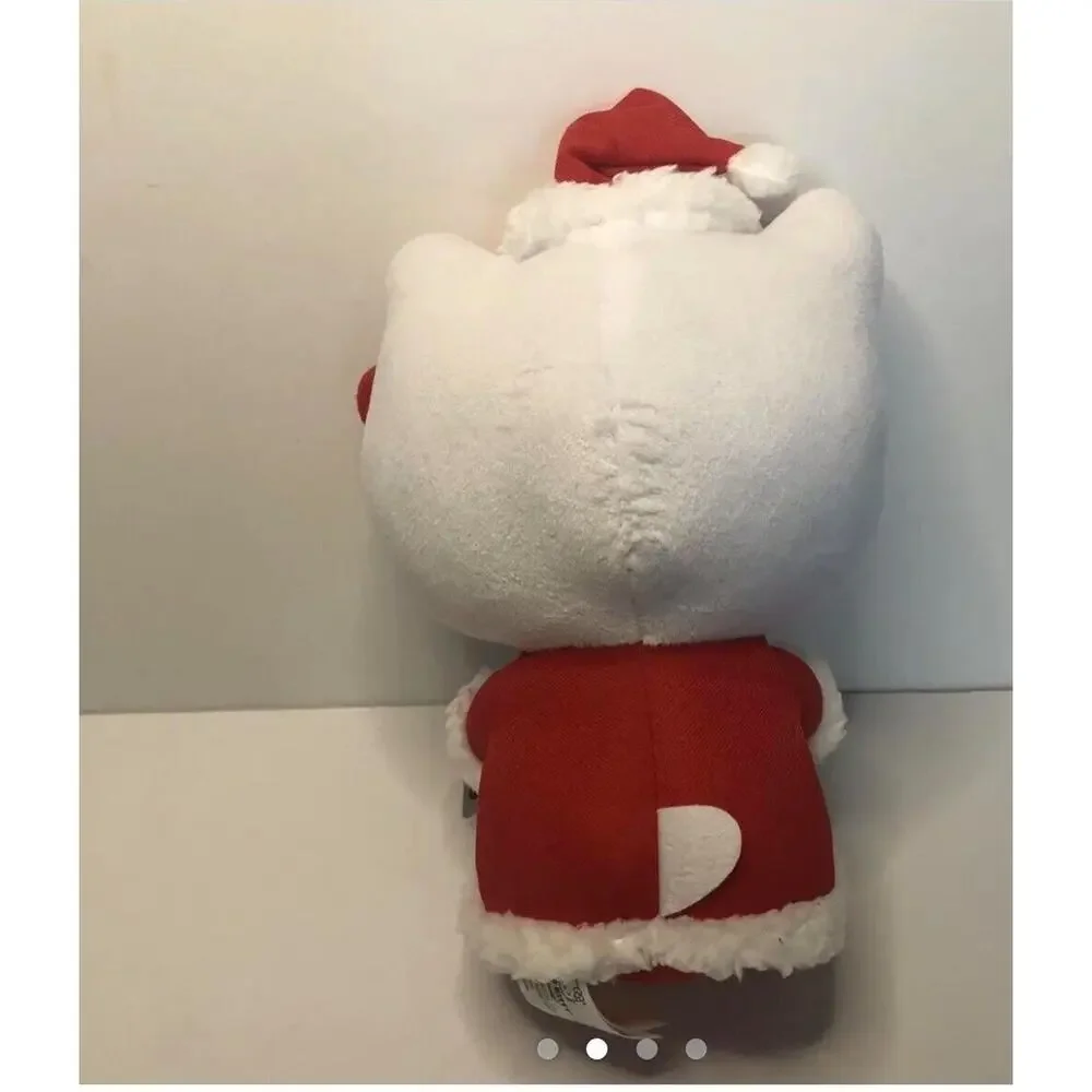 Hello Kitty plush w/ Santa hat Christmas stuffed animal gift Sanrio